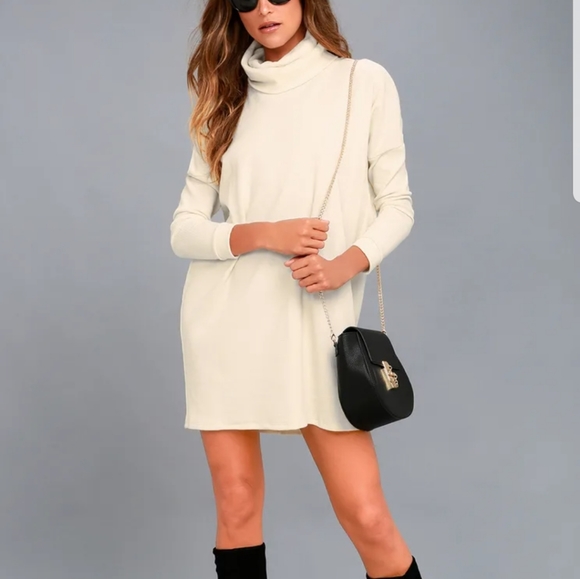 Lulu's Scheme of Things Long Sleeve Dress - Picture 1 of 7